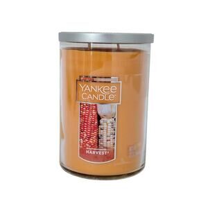 Yankee Candle Harvest Scent 2 Wick Large Tumbler 22 oz. Jar NEW Home Fragrance